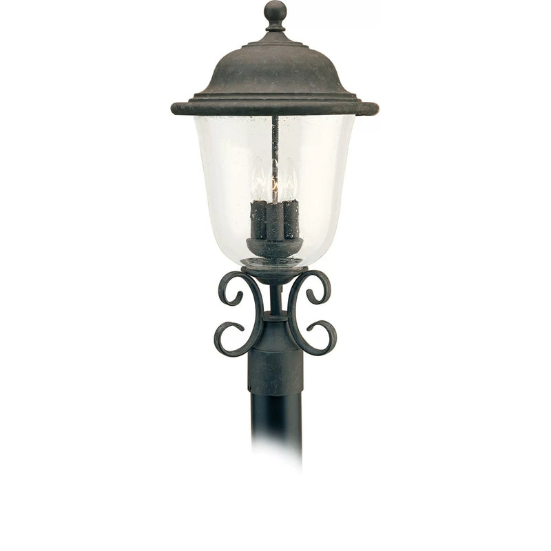 Trafalgar Post Lantern — Oxidized Bronze