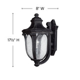 Trafalgar Wall Mount Lantern
