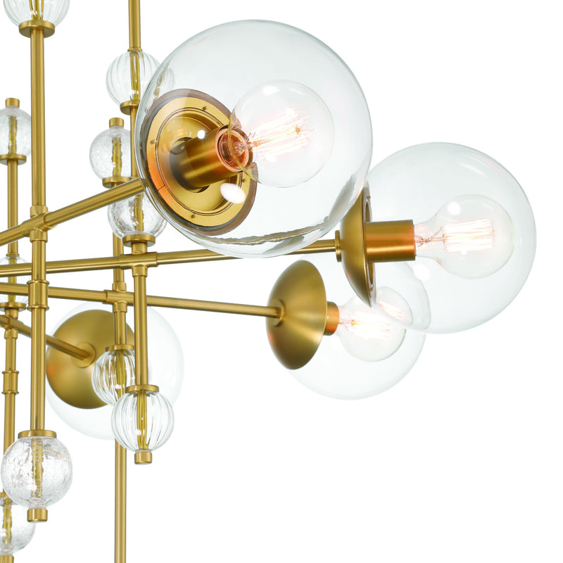 Traiton Chandelier 9 Lights By Eurofase Detailed View