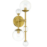 Traiton Wall Light Double By Eurofase Side View