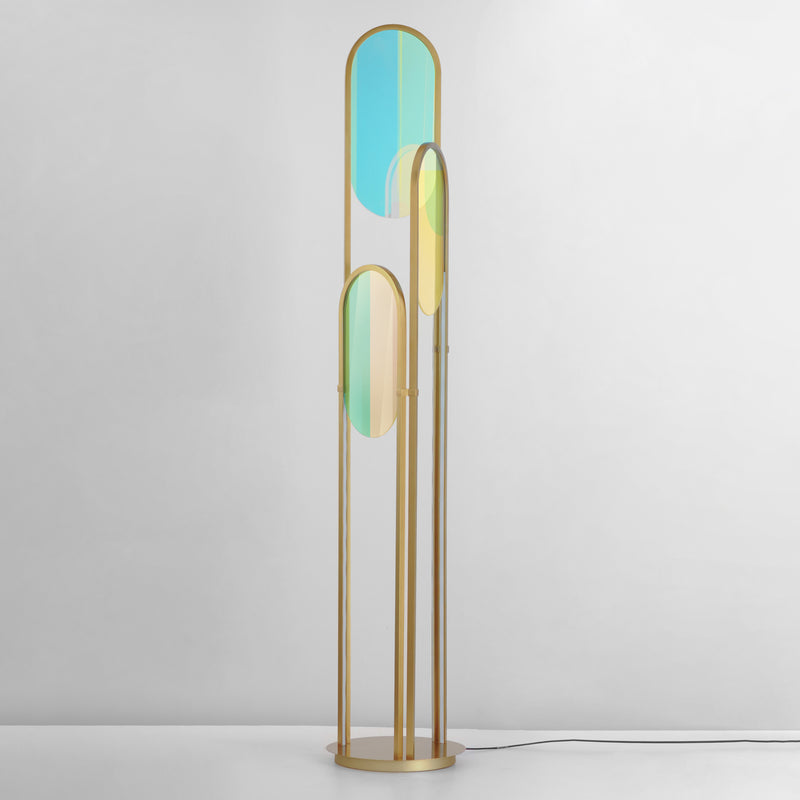 Trance LED Floor Lamp By Studio M Side View 1
