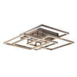 Traverse LED Flush/Wall Mount by ET2 - 8 Inch Champagne