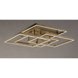 Traverse LED Flush/Wall Mount by ET2 - 8 Inch Champagne
