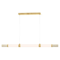 Travertine LED Linear Suspension By ET2
