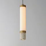 Travertine LED Pendant By ET2 With Light