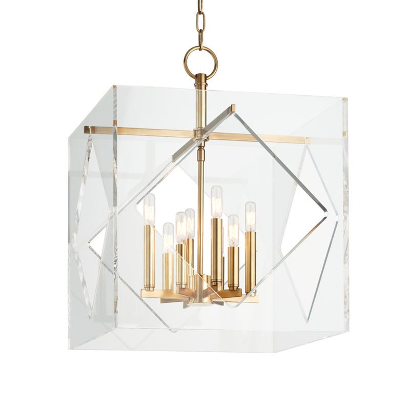 Travis Chandelier - 20 Inch - Aged Brass by Hudson Valley