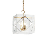 Travis Lantern - 12 Inch - Aged Brass by Hudson Valley