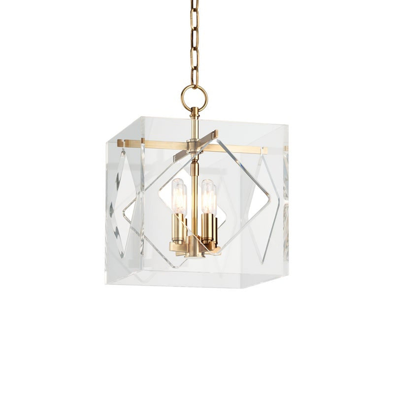 Travis Lantern - 12 Inch - Aged Brass by Hudson Valley