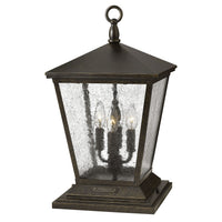 Trellis Medium Pier Mount Lantern - Regency Bronze - by Hinkley