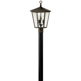 Trellis Medium Post Mount Lantern - Regency Bronze - by Hinkley