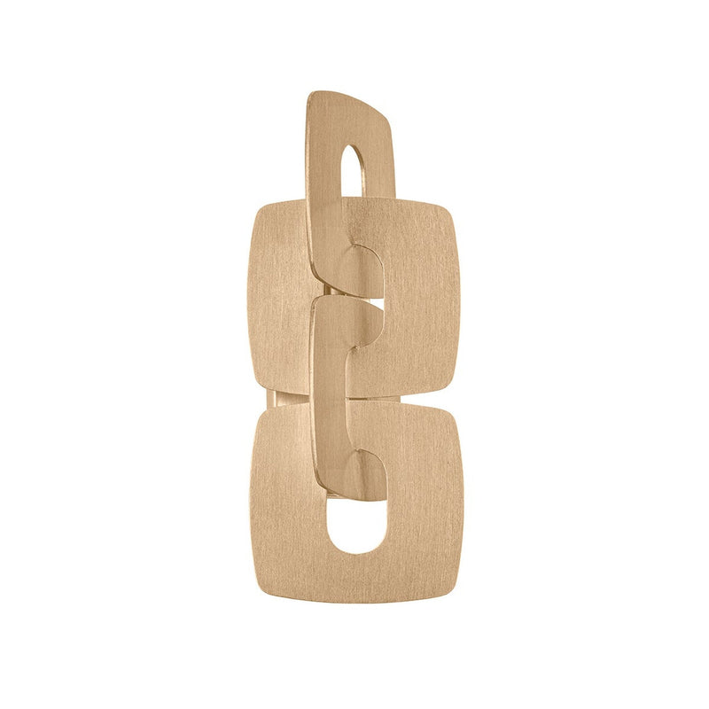 Trentino Wall Sconce - Stria Gold Leaf by Corbett