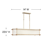 Tress Medium Six Light Linear