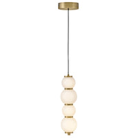 Trigo Extra Small Pendant - Lacquered Brass - by Hinkley