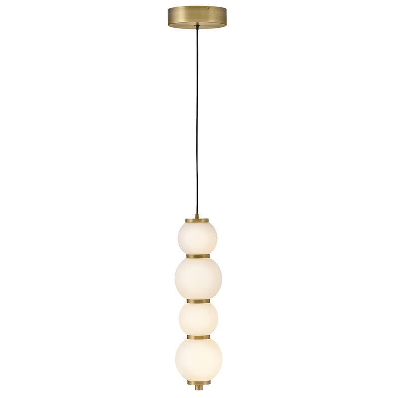 Trigo Extra Small Pendant - Lacquered Brass - by Hinkley