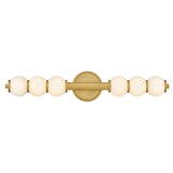 Trigo Large LED Sconce - Lacquered Brass - by Hinkley