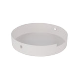 Trilo Track End Feed Canopy — White