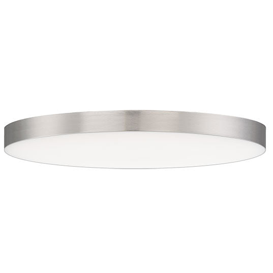 Trim Round Flush Mount By Maxim Lighting 11 Inch Satin Nickel 