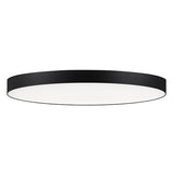 Trim Round Flush Mount By Maxim Lighting 16 Inch Black