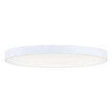 Trim Round Flush Mount By Maxim Lighting 16 Inch White