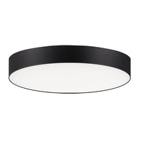Trim Round Flush Mount By Maxim Lighting 5 Inch Black