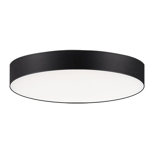 Trim Round Flush Mount By Maxim Lighting 5 Inch Black