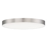 Trim Round Flush Mount By Maxim Lighting 9 Inch Satin Nickel 