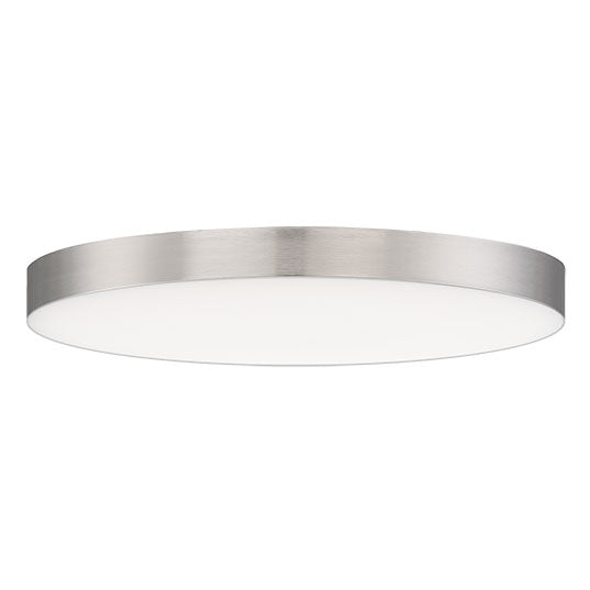 Trim Round Flush Mount By Maxim Lighting 9 Inch Satin Nickel 
