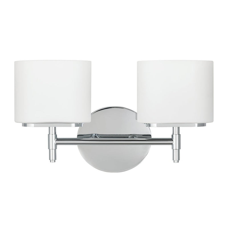 Trinity Bath and Vanity Light - 2-Light - Polished Chrome by Hudson Valley