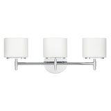 Trinity Bath and Vanity Light - 3-Light - Polished Chrome by Hudson Valley