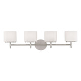 Trinity Bath and Vanity Light - 4-Light - Satin Nickel by Hudson Valley