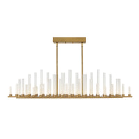 Trinity Medium LED Linear - Heritage Brass - by Fredrick Ramond
