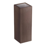 Triton Ceramic Wall Light by Geo Contemporary - Brown ceramic