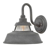 Troyer Medium Wall Mount Barn Light - Aged Zinc - by Hinkley