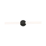 Tubi Bath Bar Vanity Light Black by Maxim Lighting