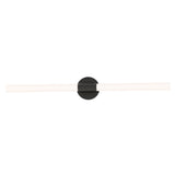 Tubi Bath Bar Vanity Light Black by Maxim Lighting
