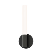 Tubi Wall Sconce Vanity Light Black by Maxim Lighting