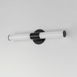 Tubo Bath Vanity Light Black by Maxim Lighting