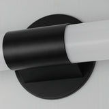Tubo Bath Vanity Light Black by Maxim Lighting