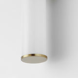 Tubo Bath Vanity Light Natural Aged Brass by Maxim Lighting