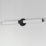 Tubo Bath Vanity Light Black by Maxim Lighting
