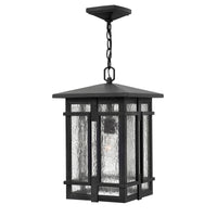 Tucker Medium Hanging Lantern - Museum Black - by Hinkley