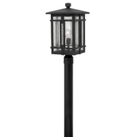 Tucker Medium Post Mount Lantern - Museum Black - by Hinkley