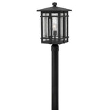 Tucker Medium Post Mount Lantern - Museum Black - by Hinkley