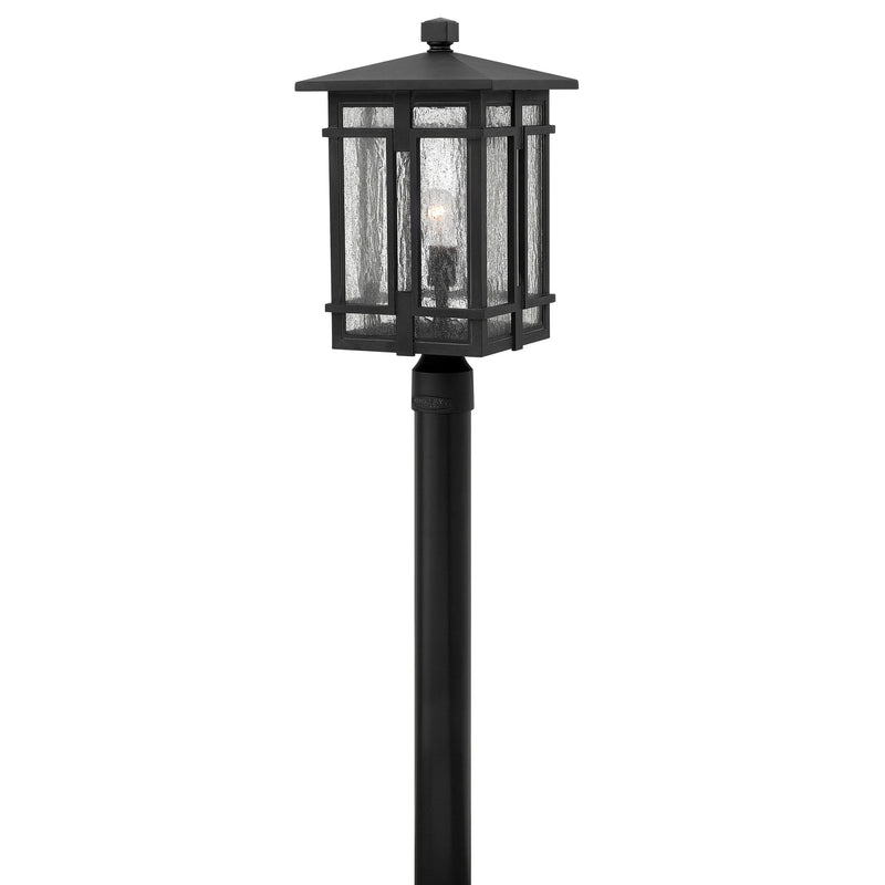 Tucker Medium Post Mount Lantern - Museum Black - by Hinkley