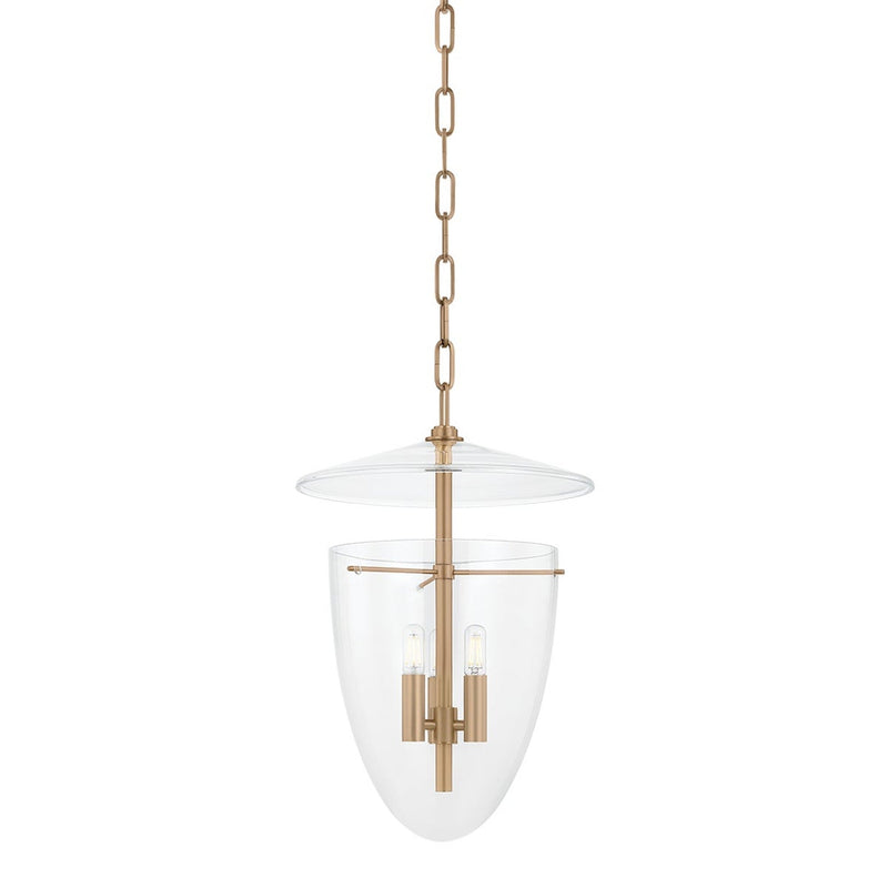 Tully Lantern - 13.5 Inch - Patina Brass by Troy Lighting