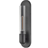 Tully Wall Sconce Black By Lark Living - Side View3