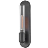 Tully Wall Sconce Black By Lark Living - Side View3