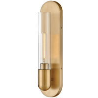 Tully Wall Sconce Lacquered Brass By Lark Living