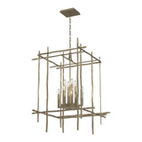 Tura Chandelier Large in Soft Gold by Hubbardton Forge