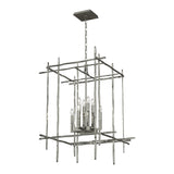 Tura Chandelier Large in Sterling by Hubbardton Forge